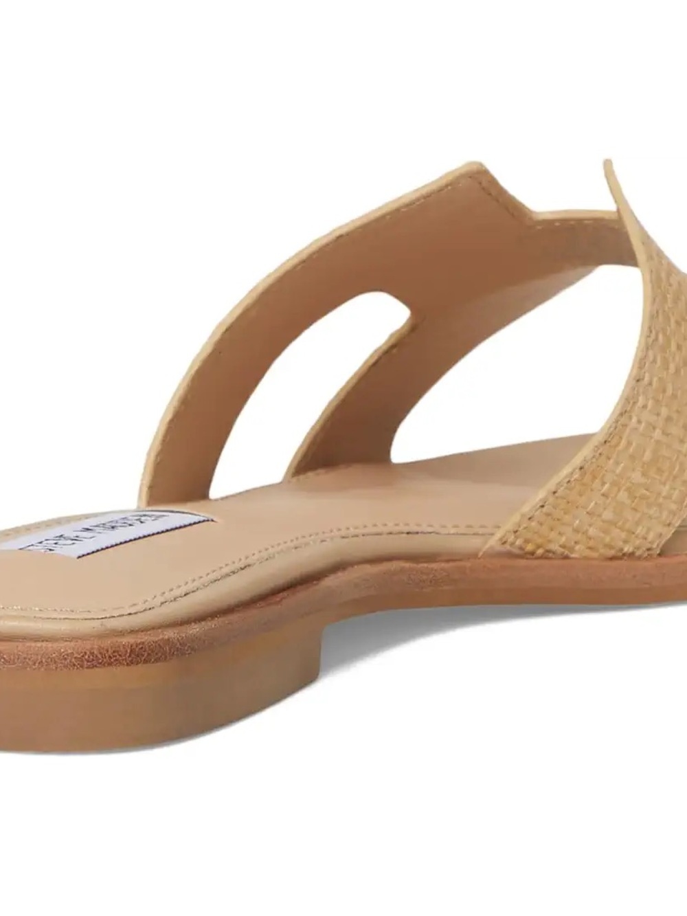 Steve Madden Gold Woven Slide Mule - Picture 4 of 9